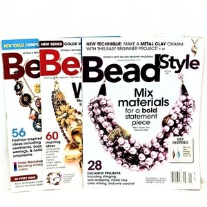 Bead Style Magazine Bundle – 3 Issues (2010–2011) Jewelry Projects & Techniques